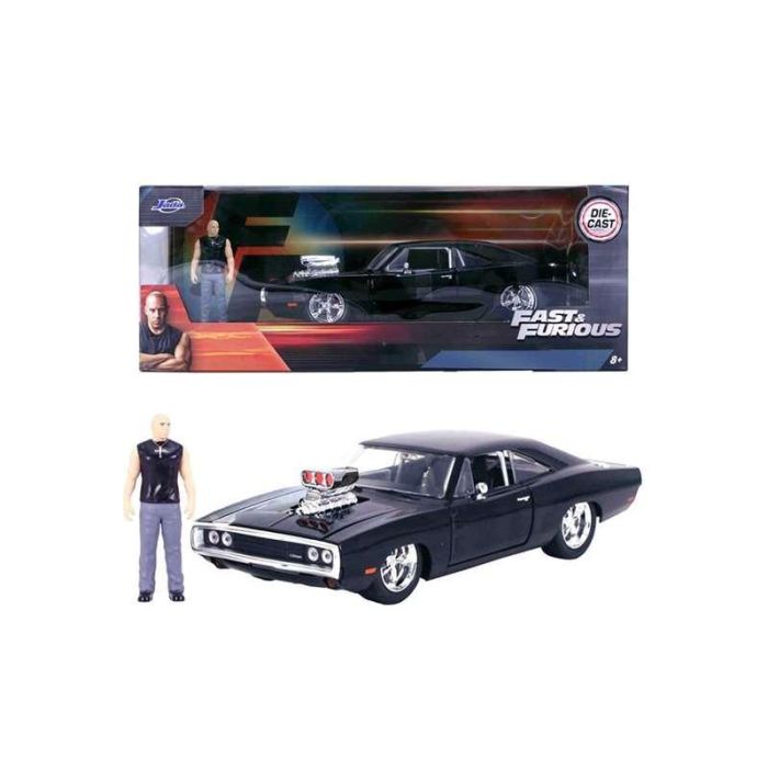 Fast&furious dodge con figura toretto 1:24 1 Fast&furious dodge con figura toretto 1:24 1