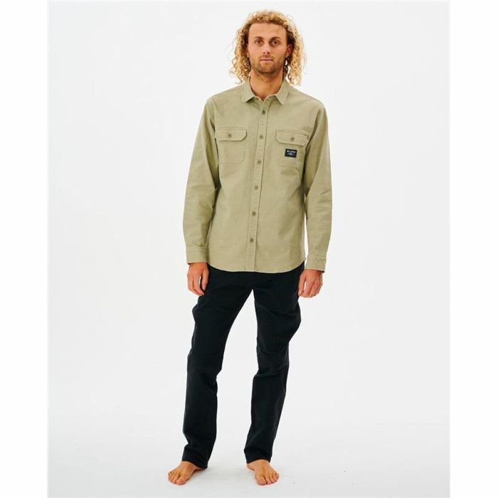 Camisa de Manga Larga Hombre Rip Curl Epic Beige S 2