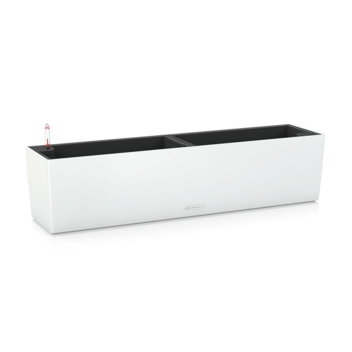 Lechuza LEC4008789156808 Jardinera Balconera Color 80 Kit Completo Blanco 12 Litros 5