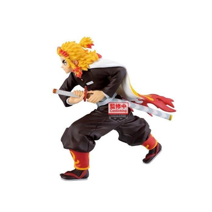 BANPRESTO Figura Kyojuro Rengoku Maximatic Demon Slayer Kimetsu no Yaiba 16cm 3
