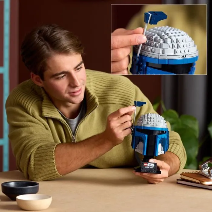 Lego Star Wars 75408 El Ataque de los Clones Casco de Jango Fett - Set para Adultos 3