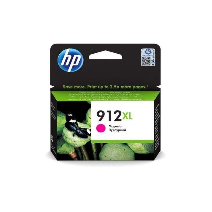 Ink-Jet Hp 912 XL Officejet 8010 - 8020 - 8035 Magenta 825 Pag Ink-Jet Hp 912 XL Officejet 8010 - 8020 - 8035 Magenta 825 Pag