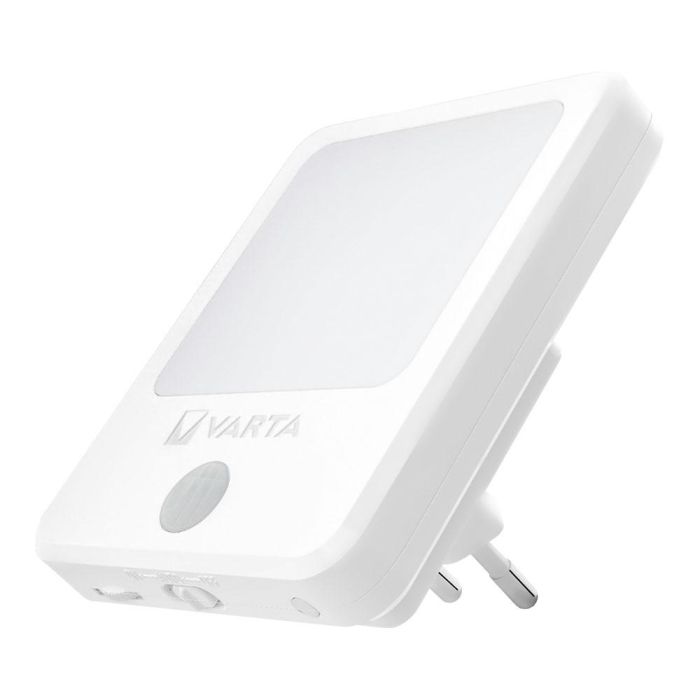 Varta Piloto de noche con sensor de movimiento, luz cálida regulable, 18 lm, ángulo 120°, apagado automático 1