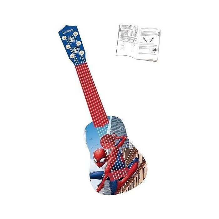 Lexibook - Mi Primera Guitarra Spider-Man - 53cm - Guía de aprendizaje incluida 2 Lexibook - Mi Primera Guitarra Spider-Man - 53cm - Guía de aprendizaje incluida 2
