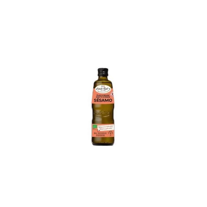 EMILENOEL Aceite de Sésamo Virgen Bio 500 ml - Primera Presión en Frío