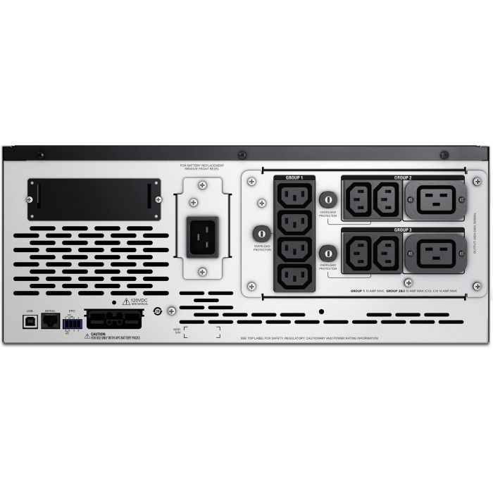 APC SMX3000HV Smart-UPS X 3000VA 2700W Rack/Torre LCD 2U Interactiva para Servidores y Redes 5 APC SMX3000HV Smart-UPS X 3000VA 2700W Rack/Torre LCD 2U Interactiva para Servidores y Redes 5
