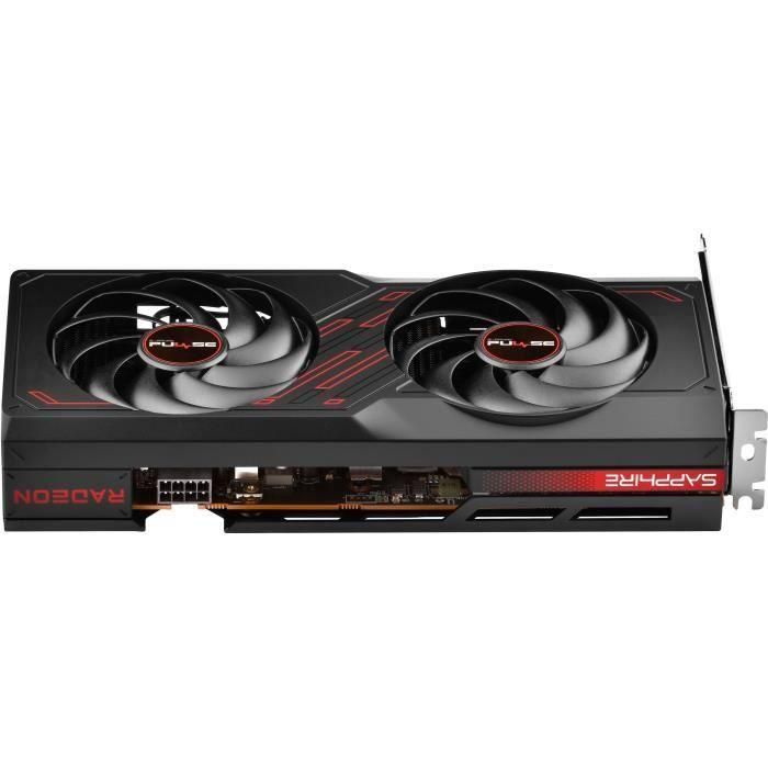 Sapphire 11324-01-20G Radeon RX 7600 Pulse Gaming 8GB GDDR6 Dual-X 2