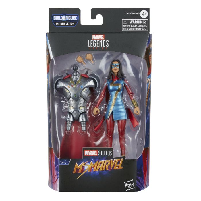 Hasbro Figura Marvel Legends Ms Marvel Kamala Khan 15 cm Articulada Disney Plus UCM 6