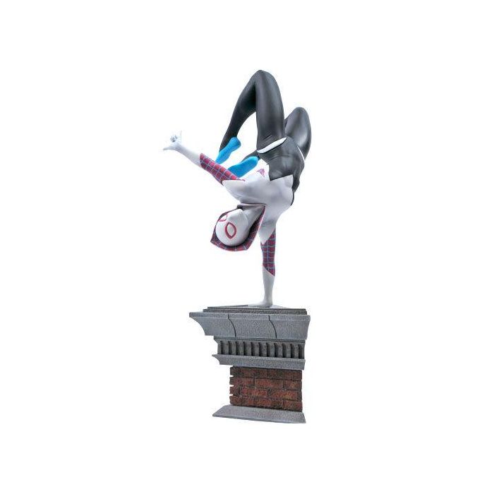 Diamond Collection Figura Marvel Gallery Spider-Man Handstand Spider-Gwen PVC