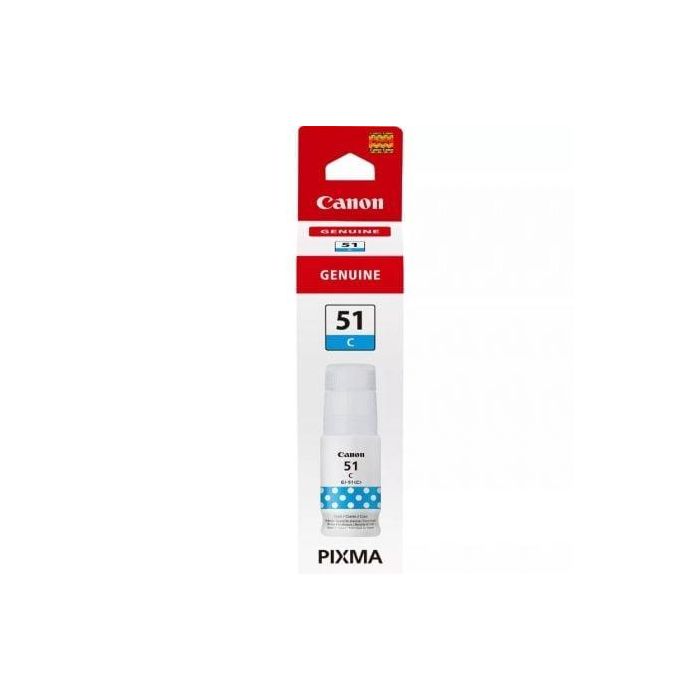 CANON Botella de tinta Cian GI-51C para G1520 G2520 G3520 G3560 CANON Botella de tinta Cian GI-51C para G1520 G2520 G3520 G3560