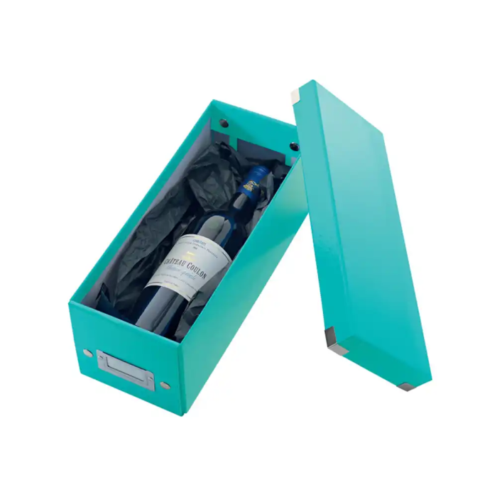 Leitz Click&Store CD Box Caja de Almacenamiento Turquesa 143x147x352 mm 6