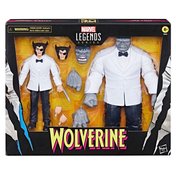 HASBRO Marvel Legends Series Wolverine Figura Articulada 15cm con Accesorios