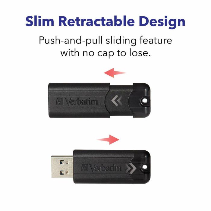 Memoria USB Verbatim 49319 Negro 128 GB 4 Memoria USB Verbatim 49319 Negro 128 GB 4