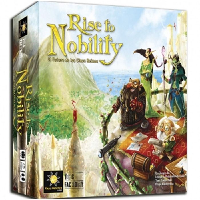 Final Frontier Juego de Mesa Rise to Nobility - Juego de Colocación de Trabajadores para 2-6 Jugadores