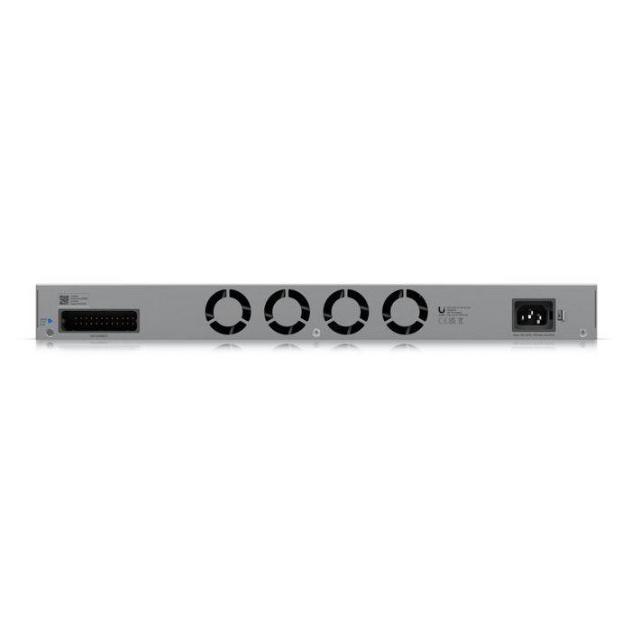 Ubiquiti Switch Etherlighting Capa 3 Profesional con (2) 10 GbE PoE++, (22) 2.5 GbE PoE++ y (4) 10G SFP+, 230 Gbps 8
