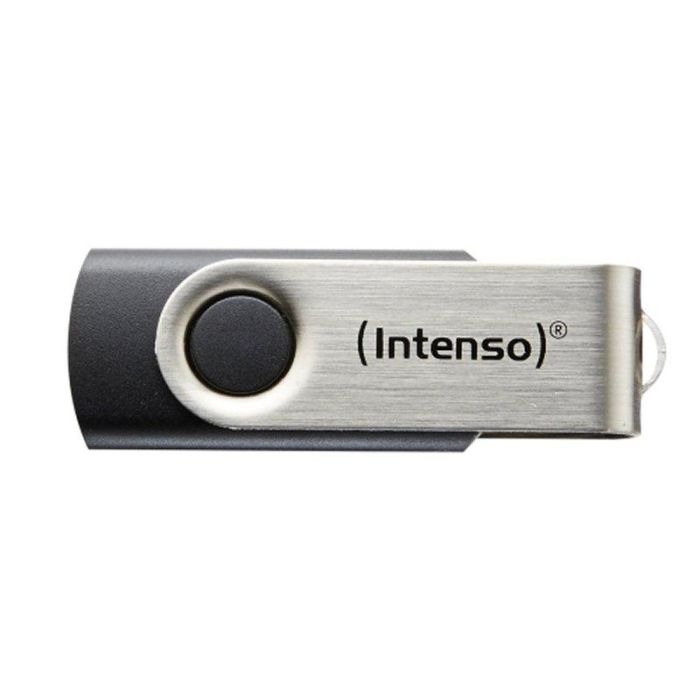 Memoria USB INTENSO 3503480 32 GB Llavero Negro Negro/Plateado 32 GB DDR3 SDRAM 1 Memoria USB INTENSO 3503480 32 GB Llavero Negro Negro/Plateado 32 GB DDR3 SDRAM 1