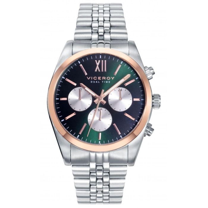 Reloj Hombre Viceroy 42423-63 Negro Plateado (Ø 41 mm) Reloj Hombre Viceroy 42423-63 Negro Plateado (Ø 41 mm)