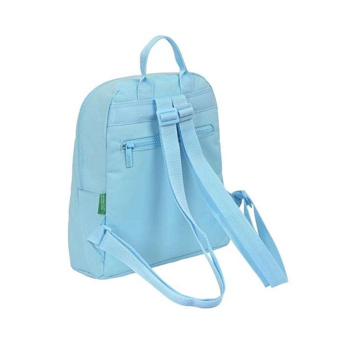 Mochila Casual Benetton Sequins Azul claro 13 L Mochila Casual Benetton Sequins Azul claro 13 L