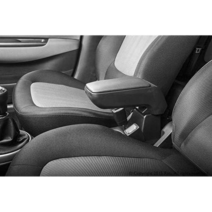 Armster V01561 C05525A Reposabrazos S Fiat 500 L 2018- Facelift Polipiel Negra con compartimento, plegable y acolchado suave 4 Armster V01561 C05525A Reposabrazos S Fiat 500 L 2018- Facelift Polipiel Negra con compartimento, plegable y acolchado suave 4