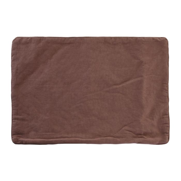 DKD Home Decor Funda Cojín Marrón Algodón Poliéster 40 x 60 cm DKD Home Decor Funda Cojín Marrón Algodón Poliéster 40 x 60 cm