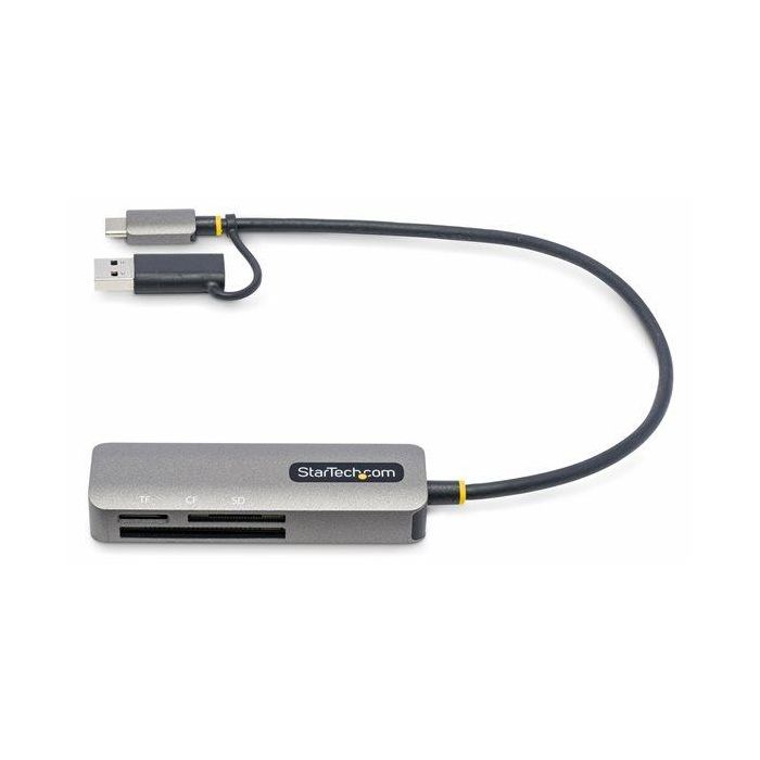 Lector de Tarjetas Externo Startech FCREADMICRO3V2 Gris 1 Lector de Tarjetas Externo Startech FCREADMICRO3V2 Gris 1