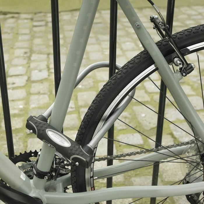 Master Lock 8195EURDPROCOL Candado U para Bicicleta con Llave, Acero Cementado 11cm Ancho, Manija Doble 13mm x 21cm para Bici Eléctrica MTB 1 Master Lock 8195EURDPROCOL Candado U para Bicicleta con Llave, Acero Cementado 11cm Ancho, Manija Doble 13mm x 21cm para Bici Eléctrica MTB 1