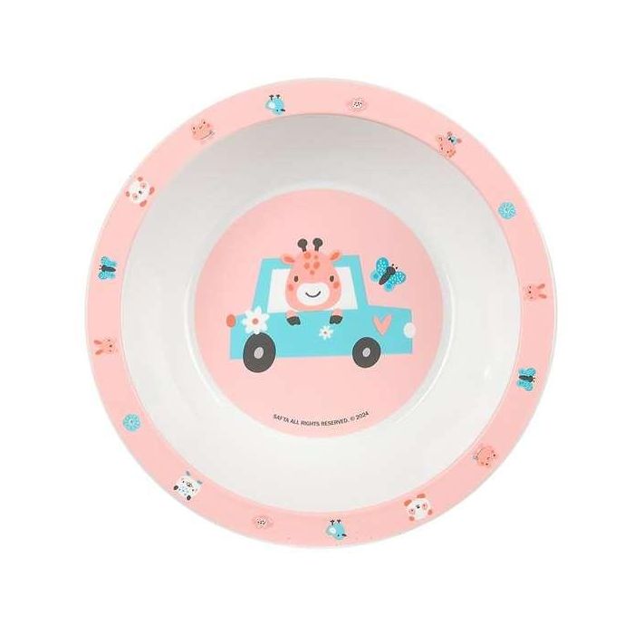 Set de vajilla infantil Safta Jirafa Poliéster 26 x 26 x 9 cm 2 Set de vajilla infantil Safta Jirafa Poliéster 26 x 26 x 9 cm 2