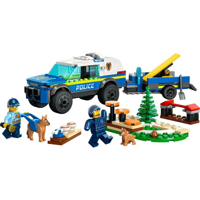 LEGO City Entrenamiento Móvil para Perros Policía Juego de Construcción 197 Piezas para Niños y Niñas a partir de 5 Años 1