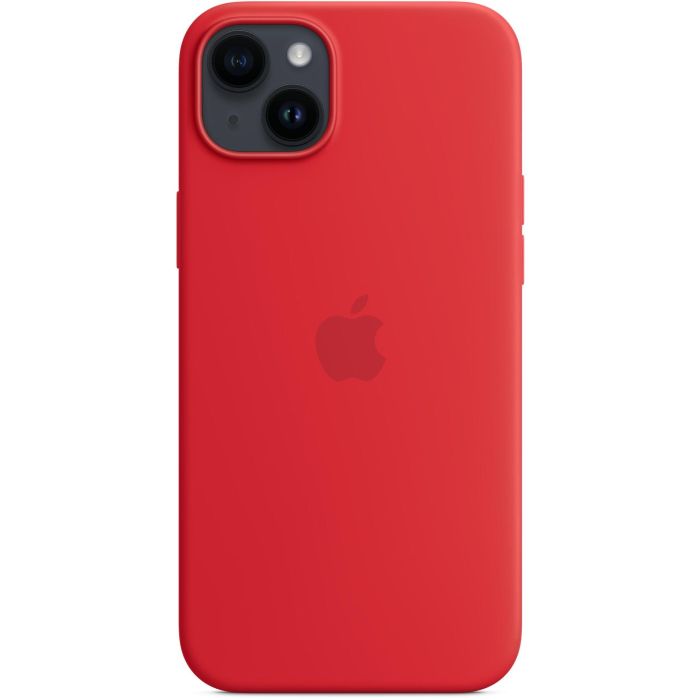APPLE iPhone 14 Plus Silicone Case with MagSafe - (PRODUCT)RED 2 APPLE iPhone 14 Plus Silicone Case with MagSafe - (PRODUCT)RED 2