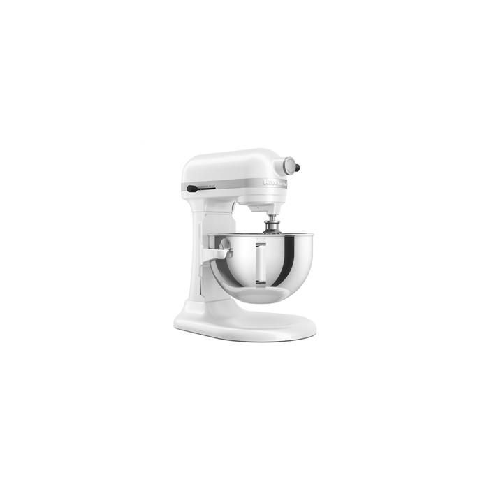 Kitchenaid 5KSM55SXX Robot de Cocina Profesional Heavy Duty 5,2L Blanco con Acción Planetaria y Elevación de Bol