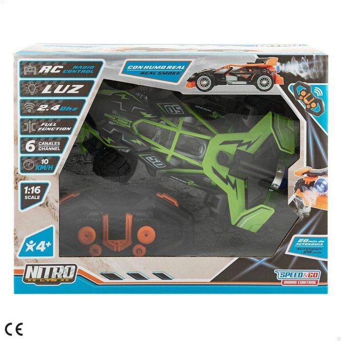 Coche Radio Control Speed & Go 1:16 (2 Unidades) 2 Coche Radio Control Speed & Go 1:16 (2 Unidades) 2