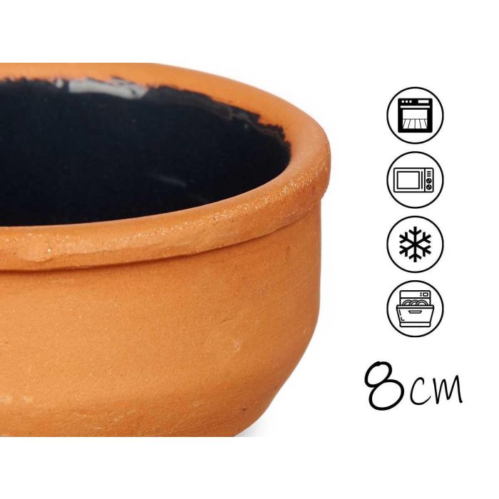 Set 6 Cazuelas Barro 8 Cm Color Negro La Dehesa (10 Unidades) 3 Set 6 Cazuelas Barro 8 Cm Color Negro La Dehesa (10 Unidades) 3