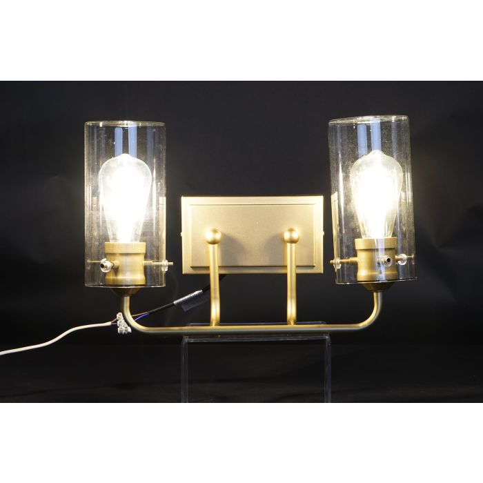 Lampara Aplique Moderno DKD Home Decor Dorado 17 x 24 x 41 cm 1 Lampara Aplique Moderno DKD Home Decor Dorado 17 x 24 x 41 cm 1
