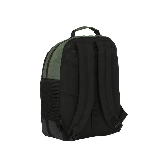 Mochila Escolar BlackFit8 Gradient Negro Verde militar 32 x 42 x 15 cm 1