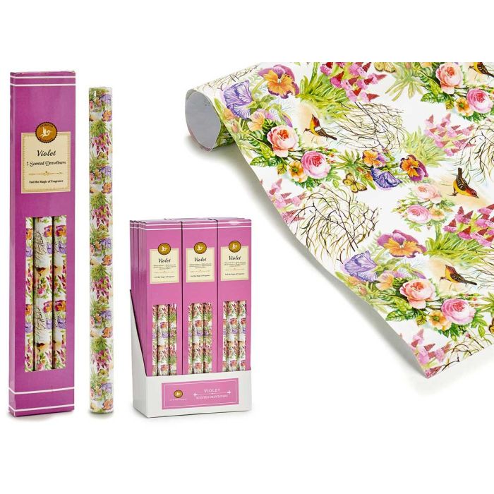 Set 3 Hojas Perfumadas Violeta Acorde 2X43CM (24 Unidades) Set 3 Hojas Perfumadas Violeta Acorde 2X43CM (24 Unidades)
