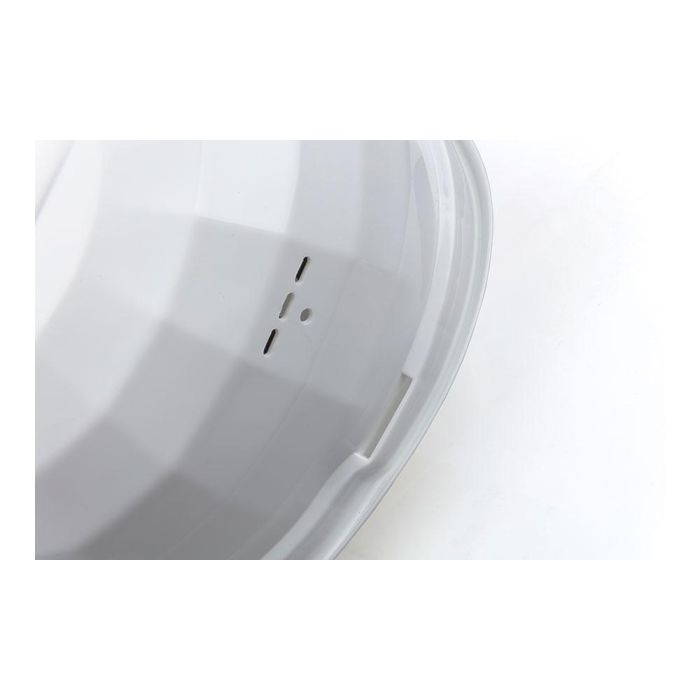 Wolfcraft Casco de seguridad blanco (CE) 497000, Polietileno, EN 397:2012+A1:2012, ajuste 52-62 cm, protección industrial 1 Wolfcraft Casco de seguridad blanco (CE) 497000, Polietileno, EN 397:2012+A1:2012, ajuste 52-62 cm, protección industrial 1