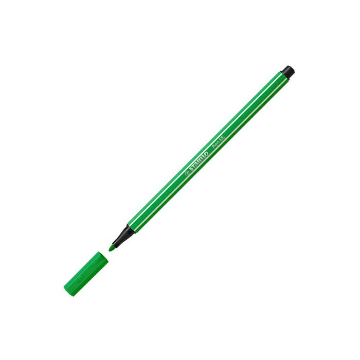 Stabilo Rotulador Pen 68 Verde Hoja Caja 10 Ud 2