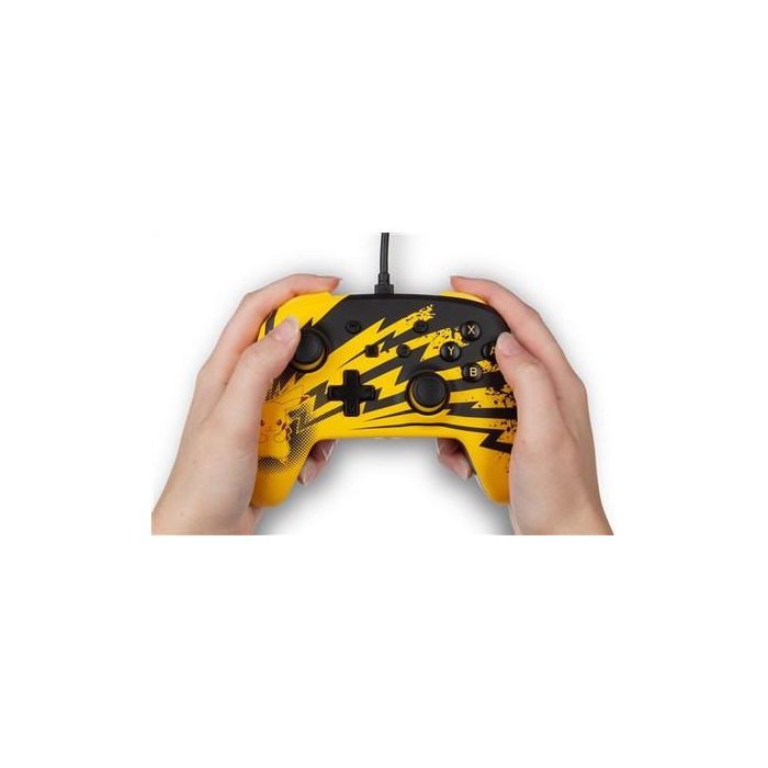 Mando con Cable PowerA Nintendo Switch Pokemon Pikachu Lightning - Licencia Oficial, Botones Asignables, Cable USB-C 3m - Ref: 1516985-01 9 Mando con Cable PowerA Nintendo Switch Pokemon Pikachu Lightning - Licencia Oficial, Botones Asignables, Cable USB-C 3m - Ref: 1516985-01 9