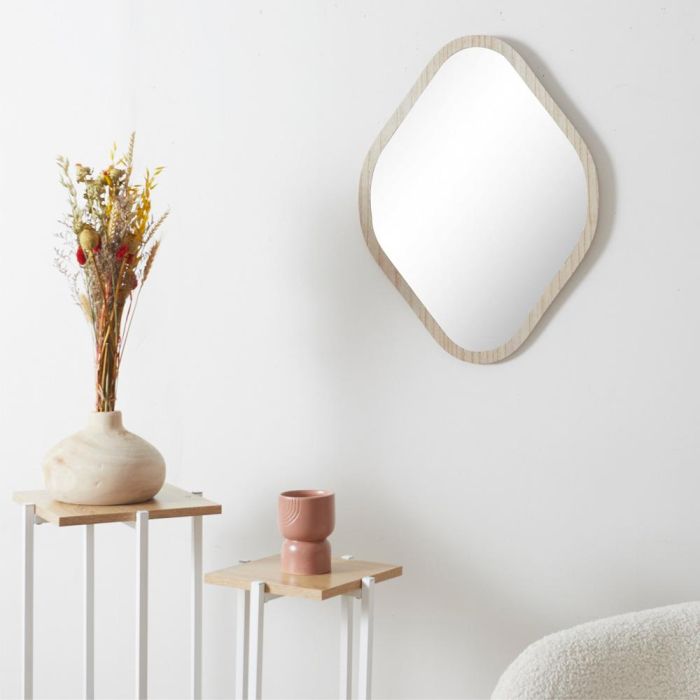 Home Deco Factory Espejo Madera Vidrio 44x60 cm 3