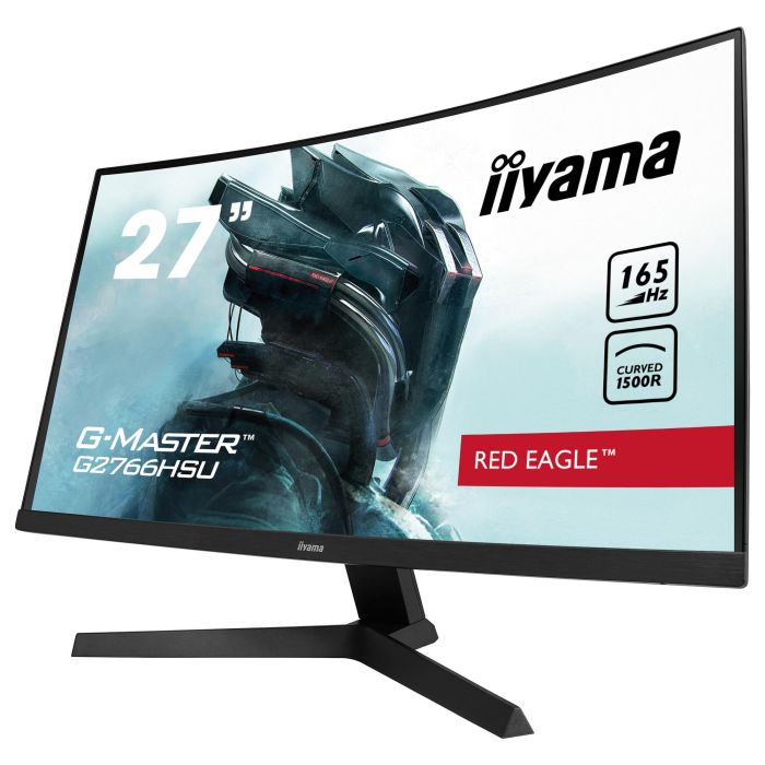 Iiyama G2766HSU-B1 Monitor Gaming 27" FHD 1920 x 1080, 1ms, 165Hz, VA, Curvo 1500R, FreeSync Premium, Negro