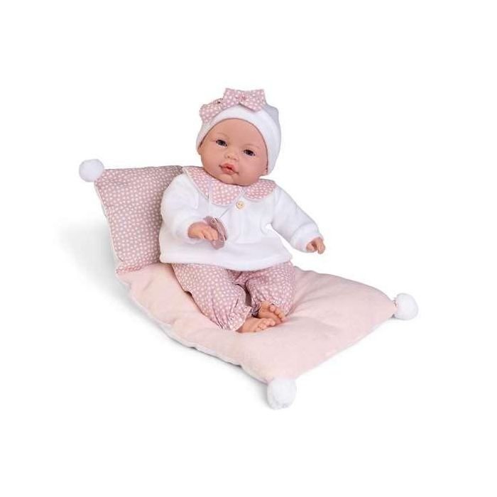 Muñeca bimba llorona en su camita, cuerpo de tela 37 cm 8 Muñeca bimba llorona en su camita, cuerpo de tela 37 cm 8
