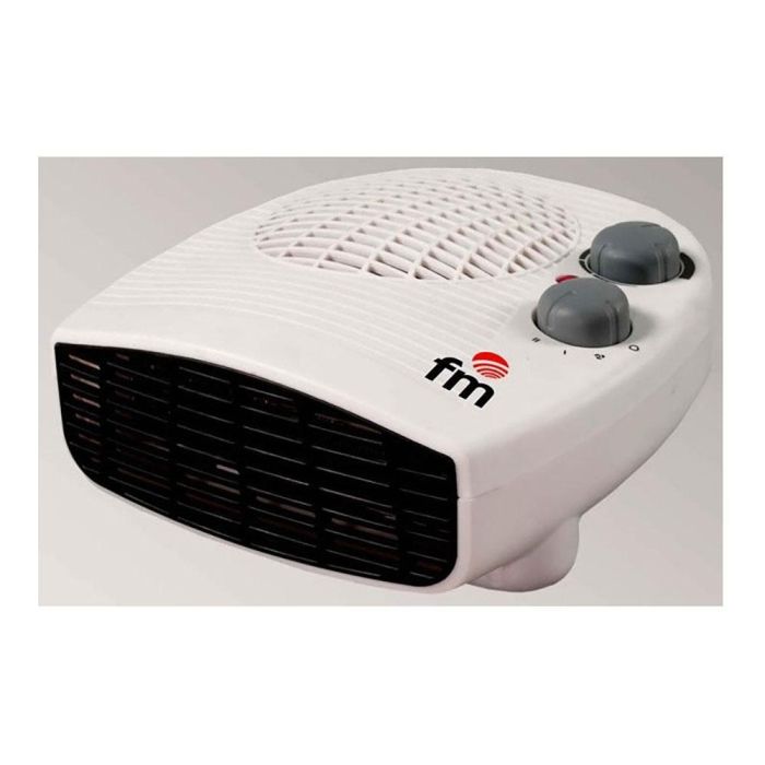 Fm Calefacción Calefactor Horizontal Mallorca Blanco 2000W