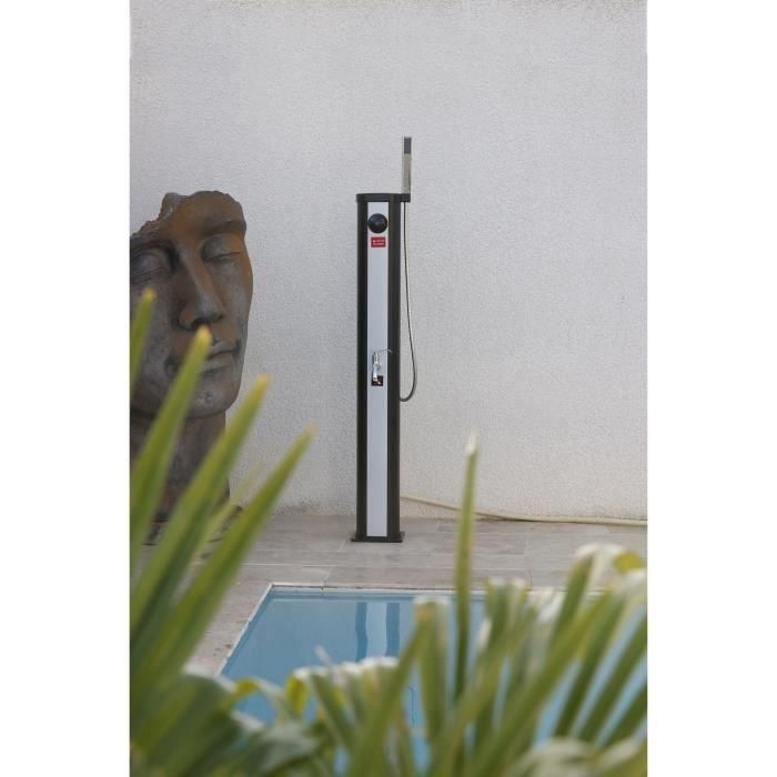 Solar Outer Shower Solaris Elite - Tank de 18L - batidora y ducha - para sellar - Ø15 x H118 cm 3 Solar Outer Shower Solaris Elite - Tank de 18L - batidora y ducha - para sellar - Ø15 x H118 cm 3