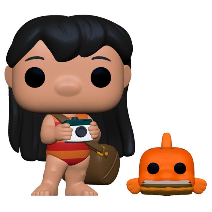 Funko Pop Disney Lilo & Stitch Lilo Con Pez & Sandwich Nº1047 -Caja Original- 1 Funko Pop Disney Lilo & Stitch Lilo Con Pez & Sandwich Nº1047 -Caja Original- 1