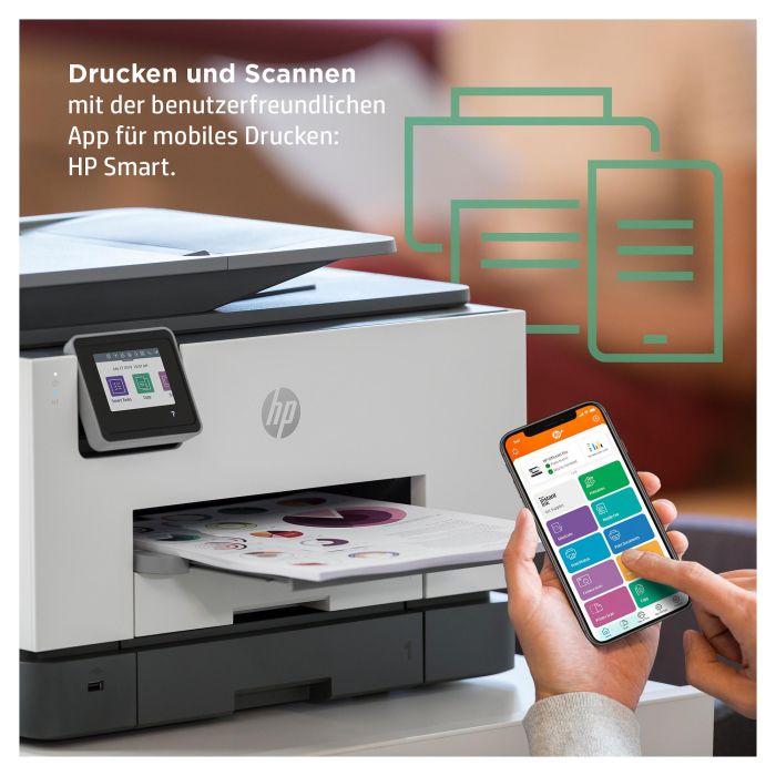 HP OfficeJet Pro 9022e Impresora Multifunción 4en1 A4 WiFi Duplex ADF Blanco 10