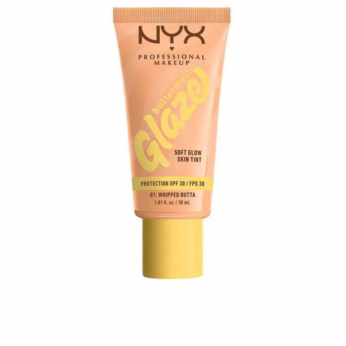 Nyx Professional Make Up Buttermelt Glaze Protector Solar Tint + Spf30 #01-Whipped Butta 30 mL Nyx Professional Make Up Buttermelt Glaze Protector Solar Tint + Spf30 #01-Whipped Butta 30 mL