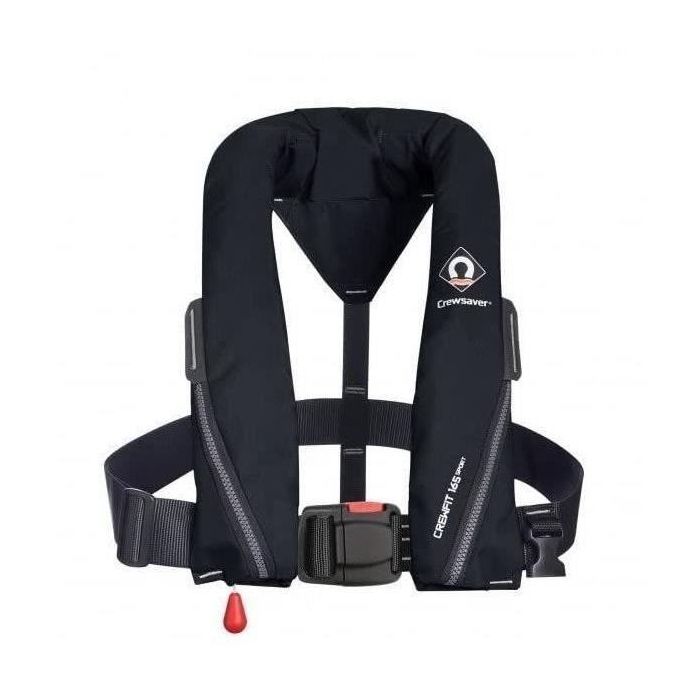 Crewsaver CRE5028654000578 Chaleco Salvavidas Hinchable Crewfit 165N Sport Automático sin Arnés Negro 0 Crewsaver CRE5028654000578 Chaleco Salvavidas Hinchable Crewfit 165N Sport Automático sin Arnés Negro 0