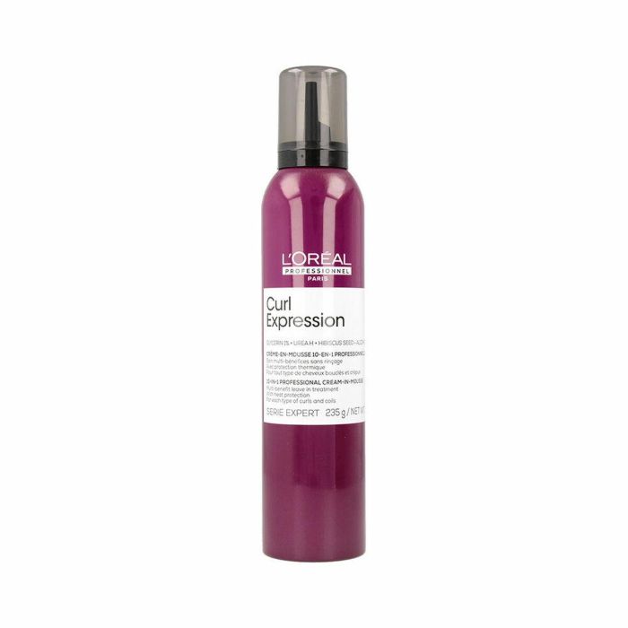 Mousse En Crema 10-En-1 Curl Expression 230 mL L'Oreal