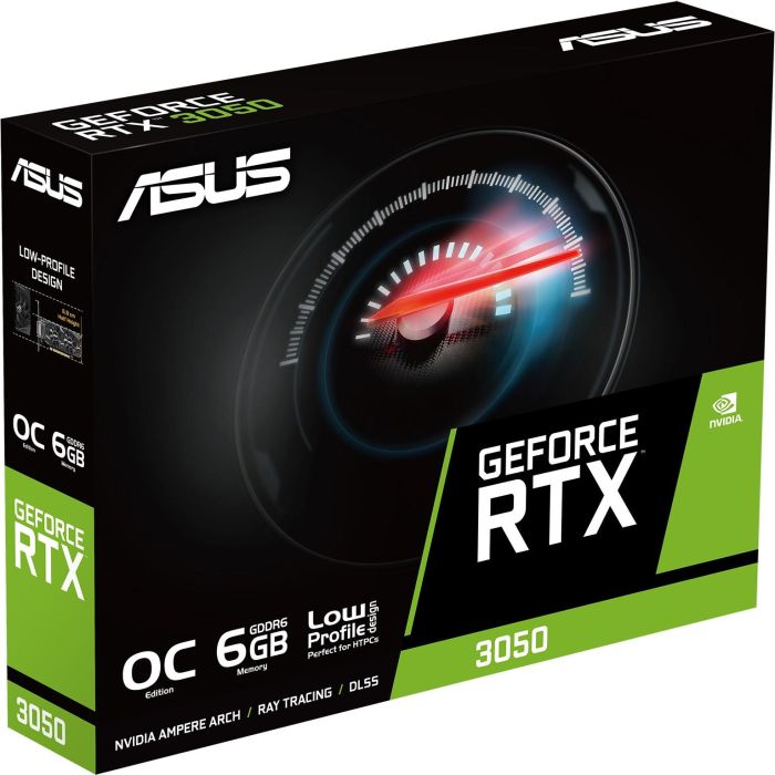 ASUS RTX 3050 6GB GDDR6 VGA-RTX3050-O6G Tarjeta Gráfica OC 5