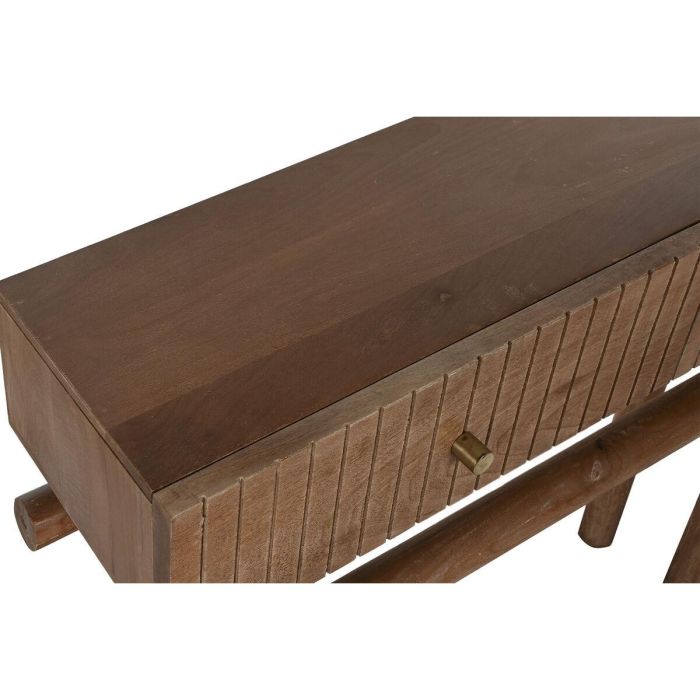 Recibidor Home ESPRIT Natural 110 x 30 x 76 cm 3 Recibidor Home ESPRIT Natural 110 x 30 x 76 cm 3